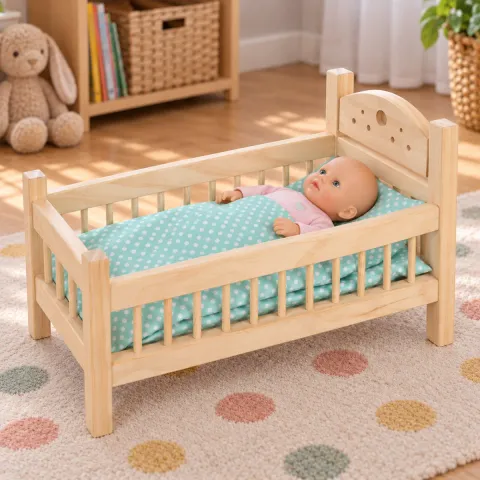 Doll Cot Bedding Set