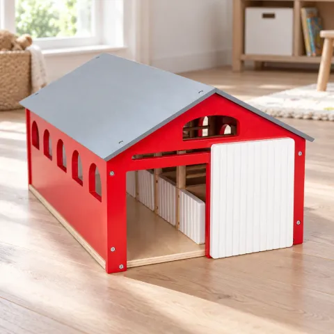 Wooden Play Stable