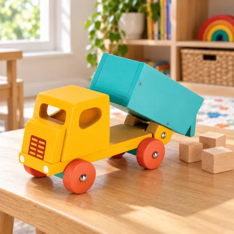 Wooden Tipping Truck