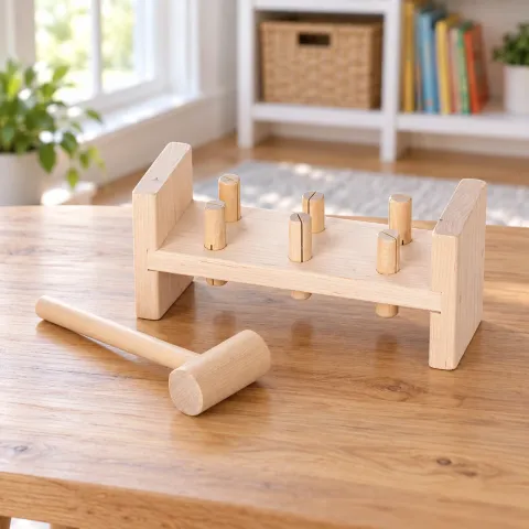Maple Pounding Bench
