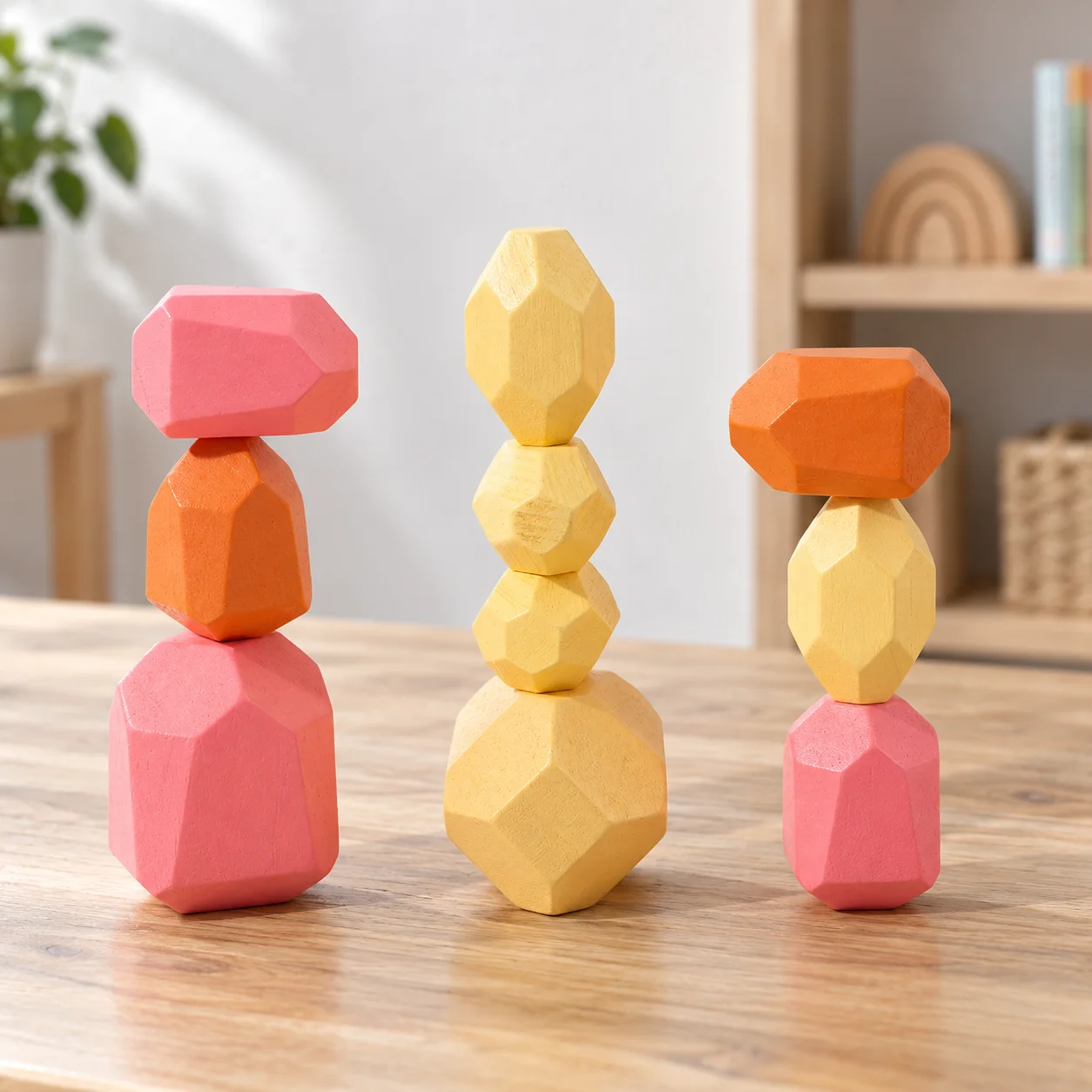 Pebble Balance Stones — 10 Pieces, lead view