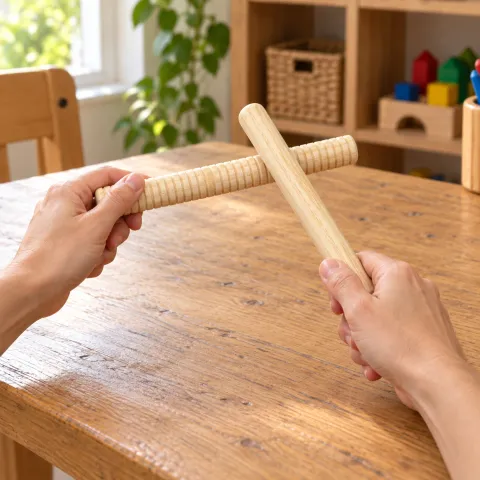 Wooden Rhythm Stick Pair