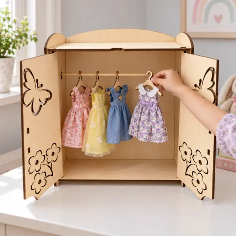 Butterfly Doll Wardrobe