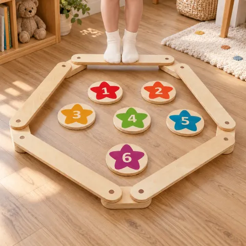 Number Disc Balance Course