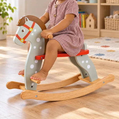 Wooden Rocking Horse